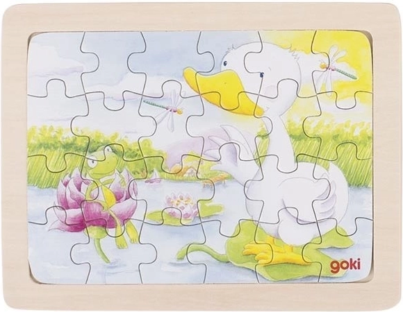 Goki koka puzzle aitiņa 24 detaļas