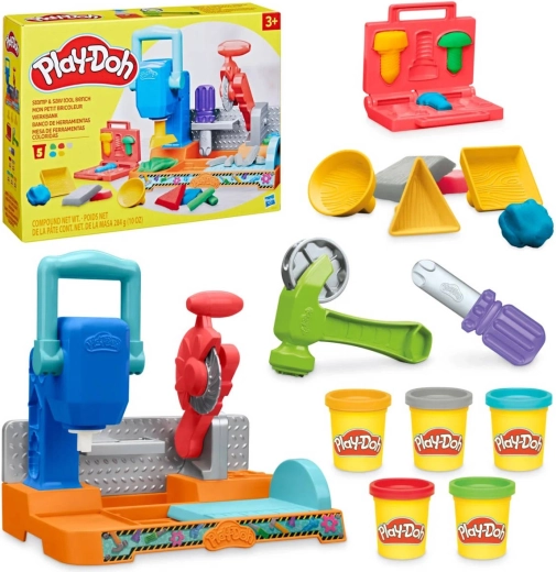 Hasbro Play-Doh Color Workshop with Modeling Compound and Tools