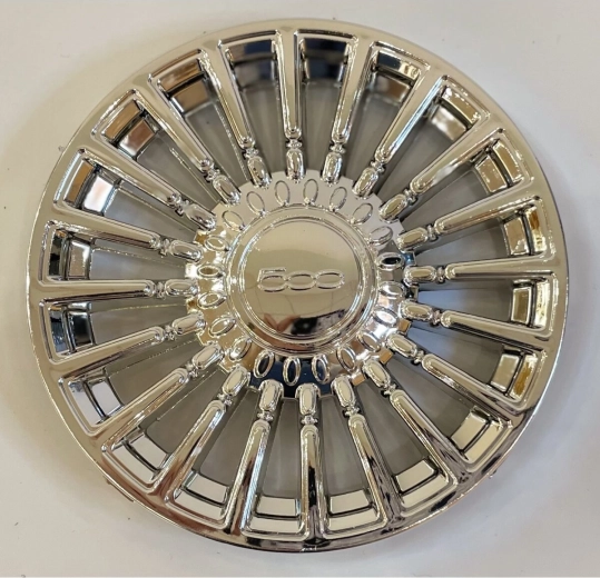 Riteņu disku pārsegi atspēriena auto Fiat 500