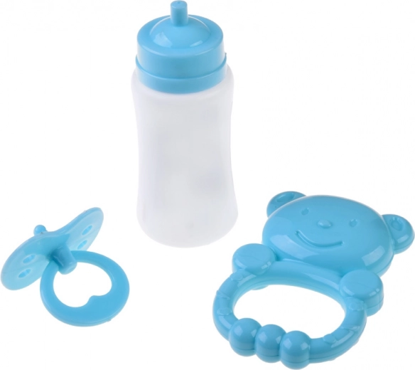 Accessory set in pastel colors