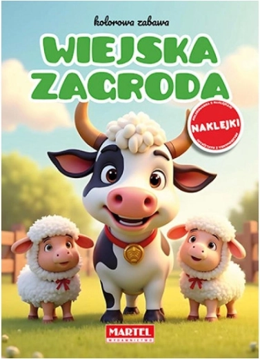 Colorful Fun Country Farm with Stickers