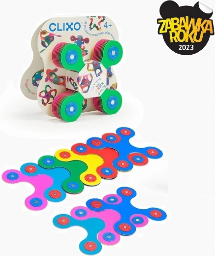Clixo tiny & mighty magnētiskais konstruktors 9 gab.