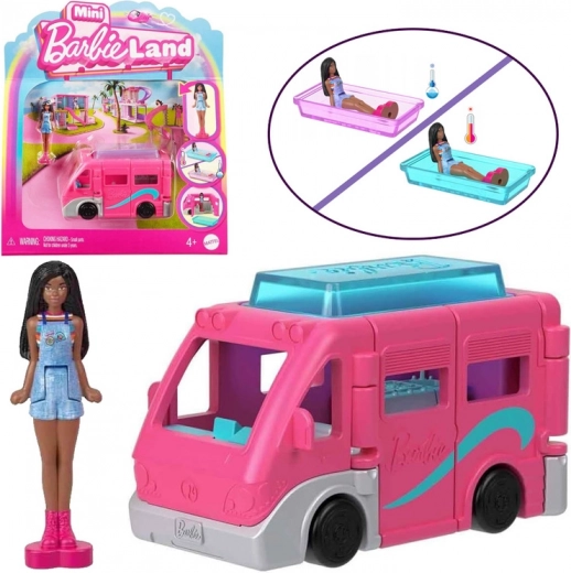 Mini Barbie Land – kemperis ar mini lelli BARBIE
