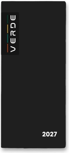 Monthly diary in PVC cover 2027 black