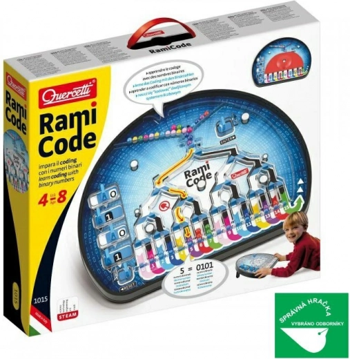 Quercetti izglītojoša spēle Rami kodēšanas apguvei