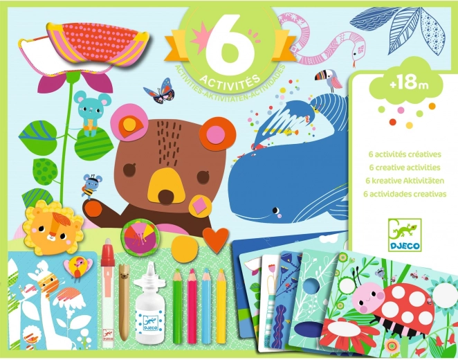 Djeco Creative Activities Mouse and Her Friends