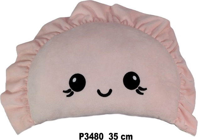 Dāvanu maisiņš “pieróg” tipa, rozā, 35 cm