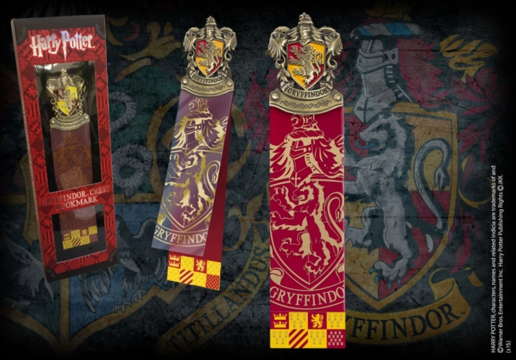 Harry Potter deluxe grāmatzīme Grifidors