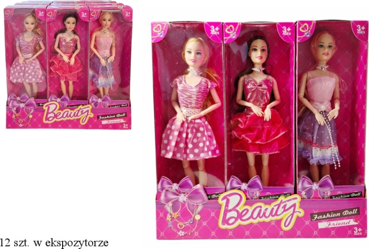 Doll in Colorful Dress