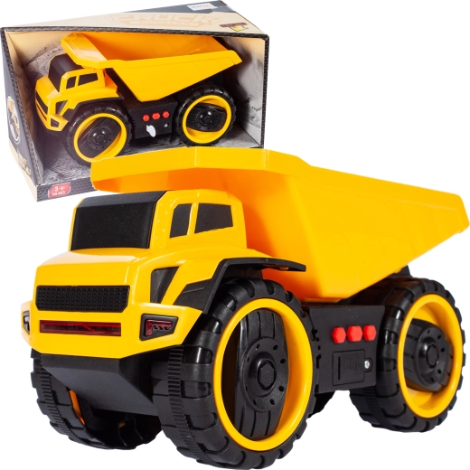 Dump truck with drive, light and sound