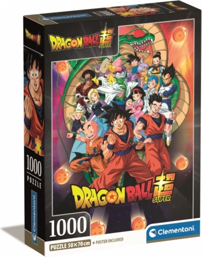 Clementoni puzle 1000 gabali – Anime DRAGON BALL Compact