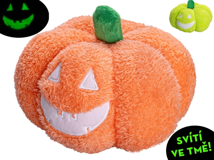 Plush Pumpkin 20 cm glowing in the dark