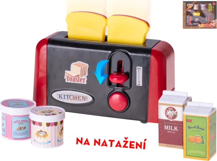 Bērnu uzvelkamais tosteris ar piederumiem