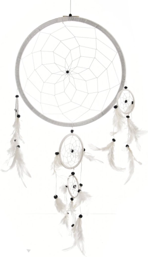 White Dreamcatcher 27 × 72 cm