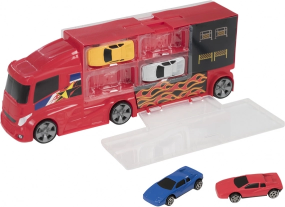 Teamsterz transportkravas automašīna ar 4 mašīnītēm