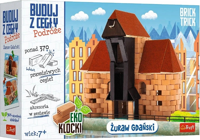 Brick Trick ceļojumi: Gdaņskas Žuravs – mini modelis no īstiem ķieģeļiem
