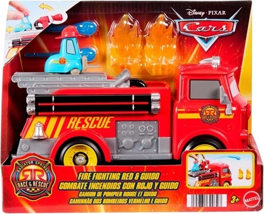 Disney Pixar Cars ugunsdzēsēju auto Edeks un Gvido - 1 gab.