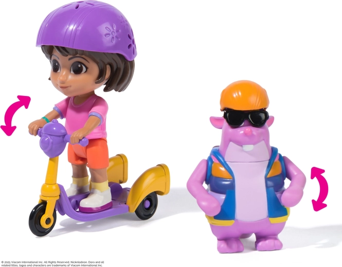 Poseable figures for lively stories