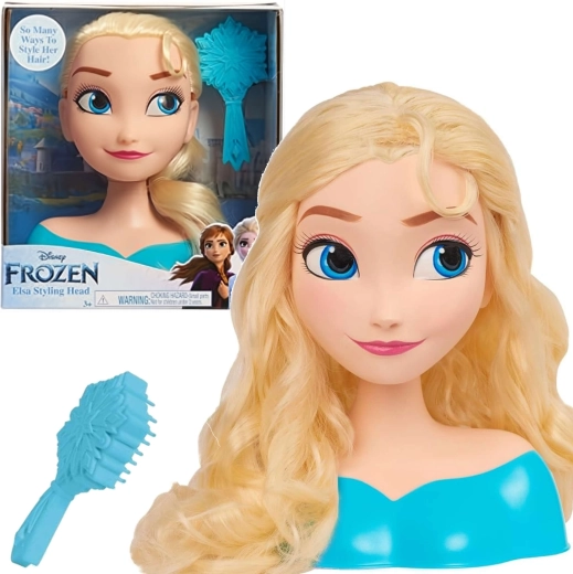 DISNEY FROZEN Elzas ķemmēšanas un veidošanas galva ar birsti