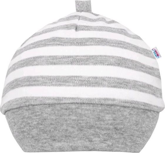 Kokvilnas zīdaiņu cepurīte NEW BABY Zebra Exclusive (6–9 mēneši, izm. 74)