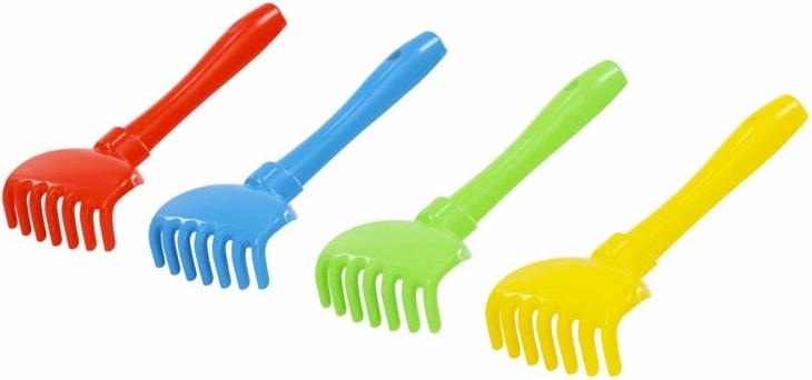 Plastmasas grābeklīši smiltīm 19 cm