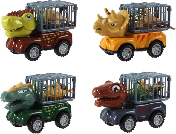 Inerces auto “Dinozaurs” ar figūriņu