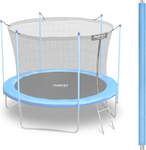 Top pole for trampoline with inner net 6 ft blue Neo‑Sport