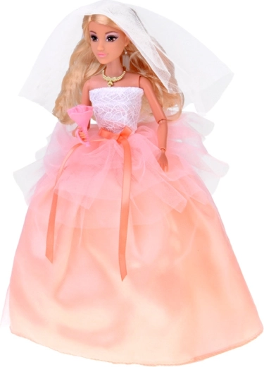 Gari blondi mati ķemmēšanai