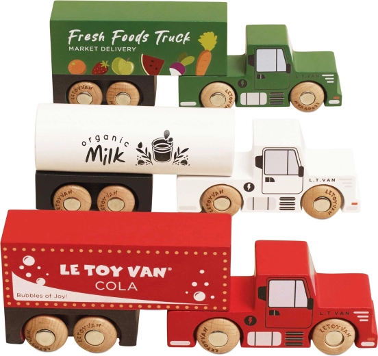 Le Toy Van koka kravas auto komplekts bērniem