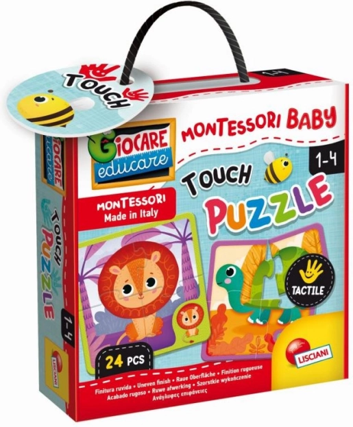 Montessori taustes puzles spēle bērniem