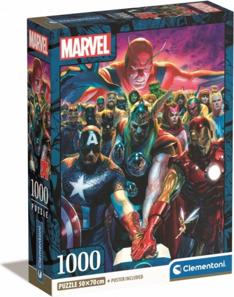 Puzle 1000 gabali Marvel Avengers