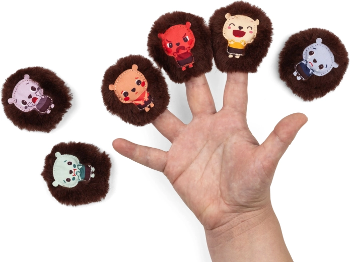 Finger puppets for learning emotions