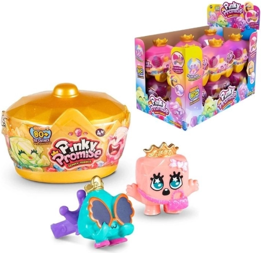 Pinky Promise Gemmy Friends surprise in a crown - 1 piece