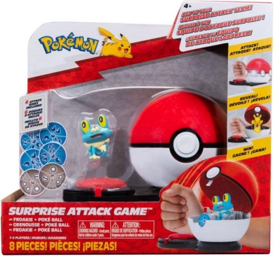 Pokémon Surprise Attack play set with Poké Ball and figure - 1 piece