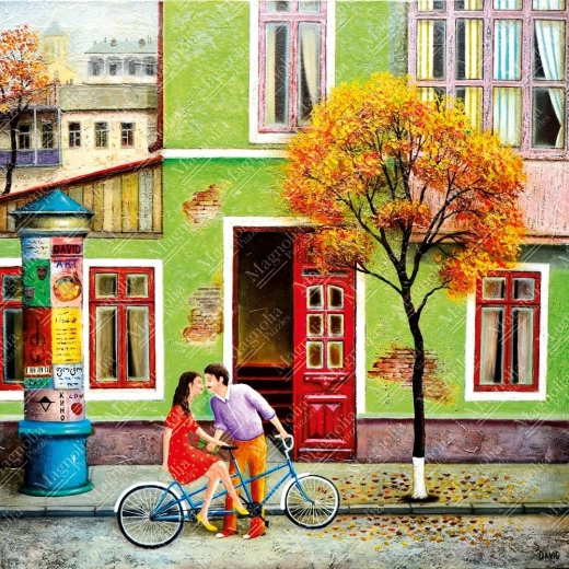 Autumn Kiss Puzzle 1023 Pieces