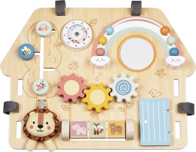 2Kids Toys aktivitāšu dēlis “Lauvēna māja”