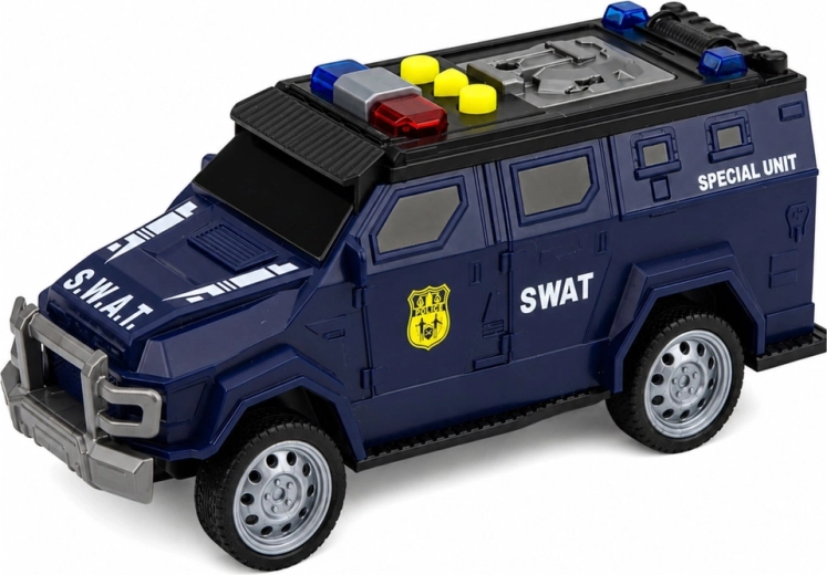 Tough SWAT look and bold markings