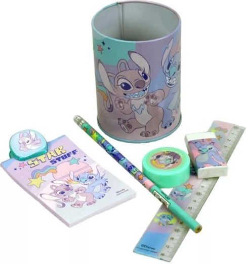 Disney Lilo un Stitch rakstāmpiederumu komplekts (7 daļas)
