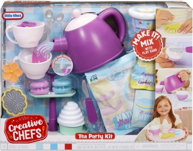 Little Tikes Creative Chefs tējas ballītes komplekts