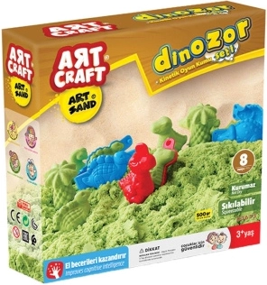 Art Craft kinētiskās smiltis dinozauri 500 g