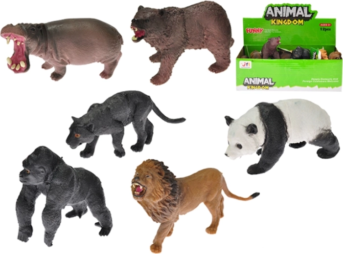 Safari Animals 8–10 cm, Set of 12 Species