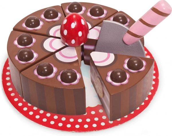 Wooden Chocolate Cake LE TOY VAN Honeybake