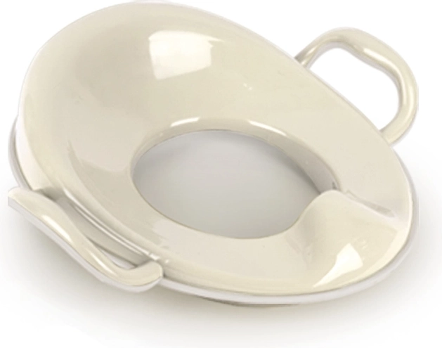 Non-slip children's toilet seat, beige