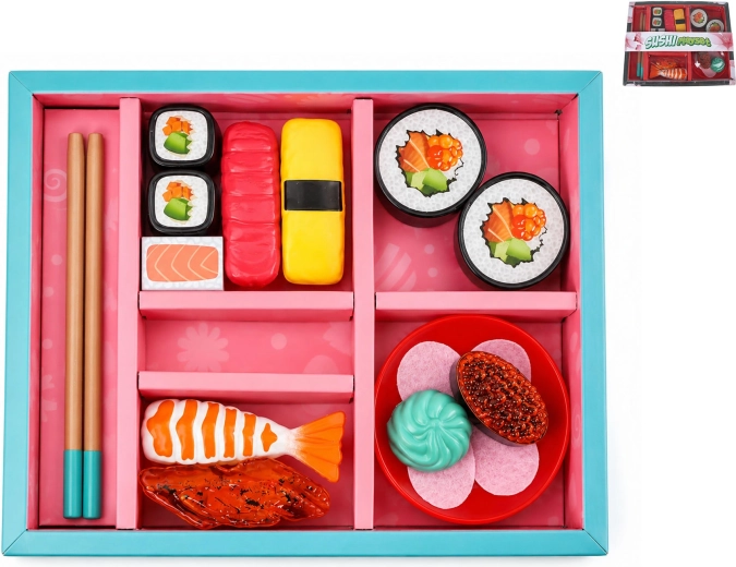 Sushi Kawaii rotaļu komplekts, 19 gab.