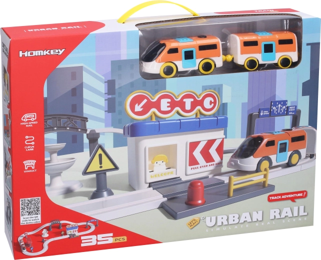Train with track - 1 piece