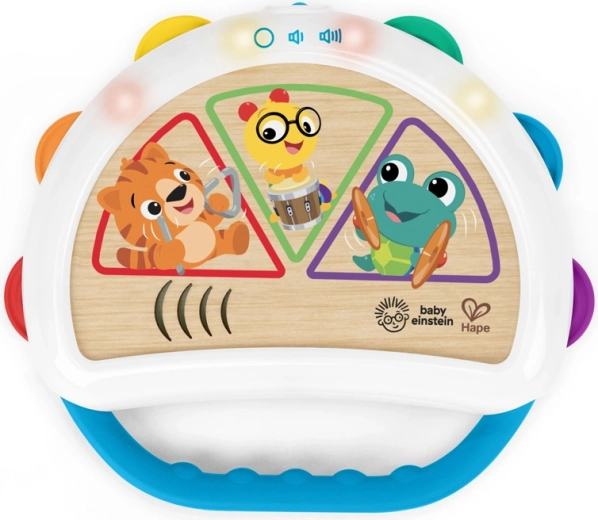 Bērnu tamburīns Tap & Shake Magic Touch no Baby Einstein un Hape