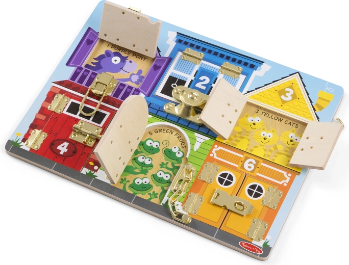 Different latches for clever little fingers