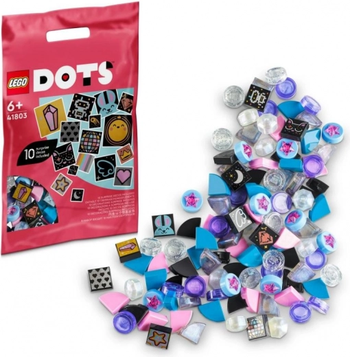 LEGO® DOTS 41803 DOTS papildinājumi – 8. sērija – Spīdumi