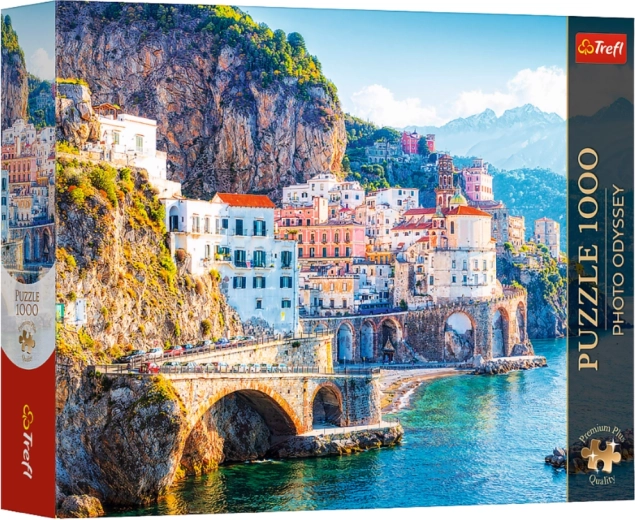 Puzzle 1000 Pieces Photo Odyssey: Amalfi, Campania, Italy – TREFL