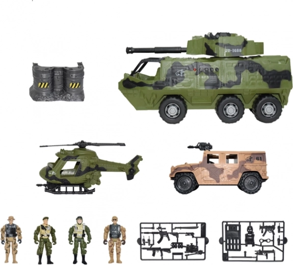 Pilns tehnikas parks dažādām misijām